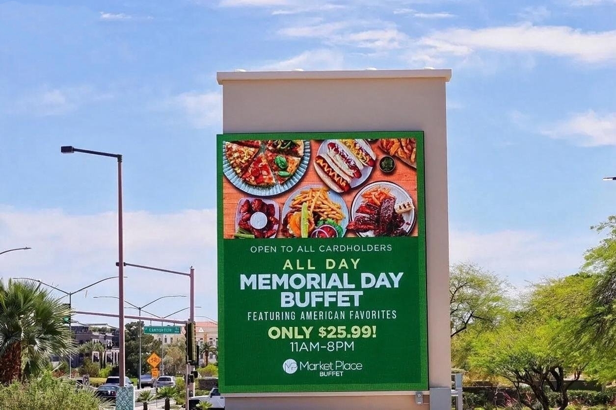 Latest company case about 6500 Nits of Impact: Outdoor LED Display Drives Real-Time Promotions for U.S. Resort